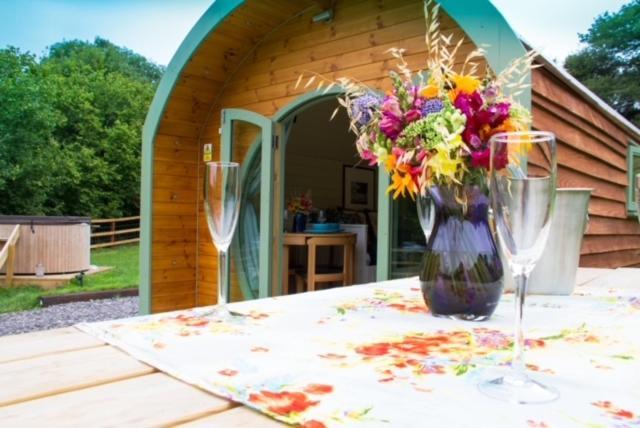 Hidden Wood Glamping And The Hideaway Cabin Уорминстер Экстерьер фото